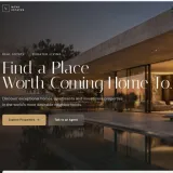 NOVA ESTATES — Luxury Real Estate Landing Page Template