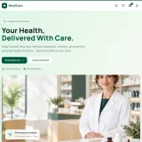 MediCare — Premium Online Pharmacy Landing Page Template