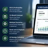 AI ROI Financial Model Spreadsheet