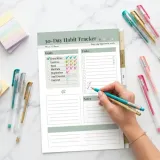Day Habit Transformation Planner: Build Your Dream Routine