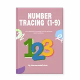 Ultimate Number Tracing Printable (1-9) – Early Learning & Fine Motor Skills Activity Sheet (A4)