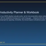 ADHD Productivity Planner & Workbook