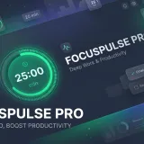 FocusPulse Pro v1.0 — Licensed Deep Work Timer & Task Tracker
