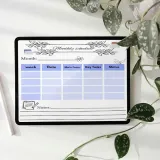 The Minimalist Botanical Monthly Planner