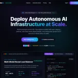 VortexAI — Dark Mode AI SaaS & Startup Landing Page Template