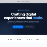 Modern Digital Agency Landing Page Template