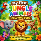 My First Jungle Animals Coloring Book