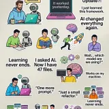 AI Developer Sticker Sheet — A4 Printable