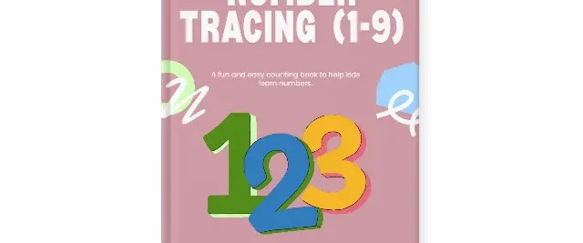 Ultimate Number Tracing Printable (1-9) – Early Learning & Fine Motor Skills Activity Sheet (A4)
