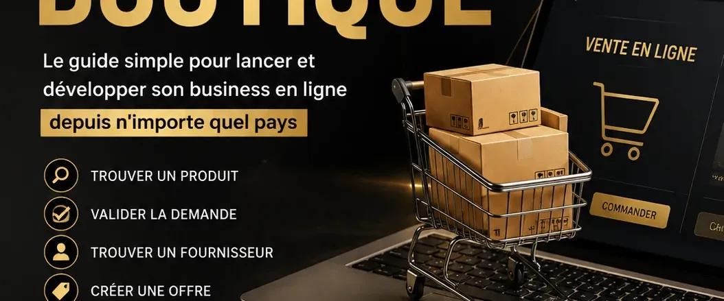 Vendre Sans Boutique — Le Guide Complet pour Lancer son Business en Ligne