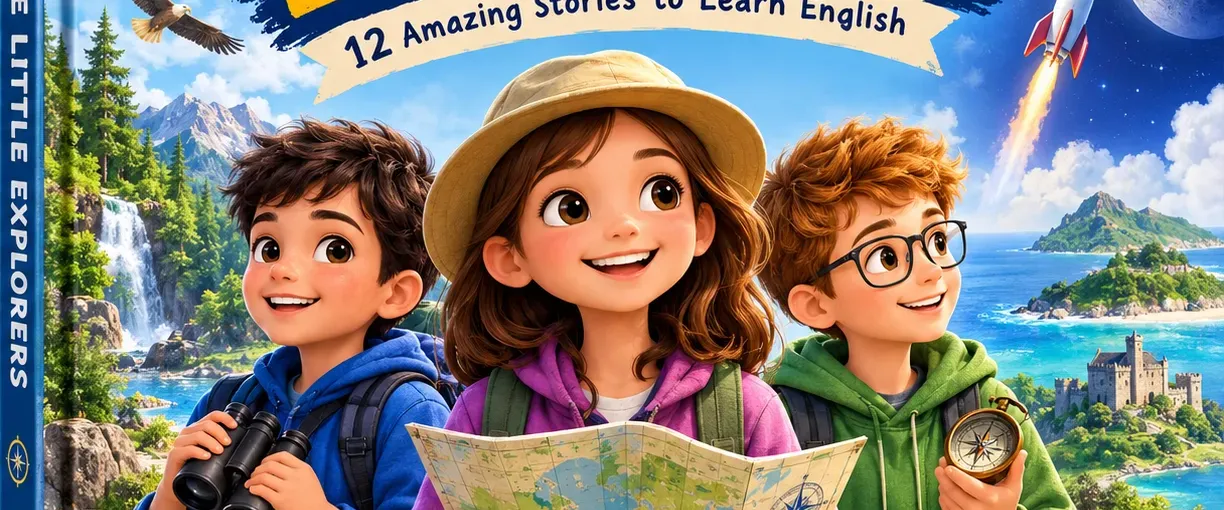 The Little Explorers — 12 Amazing Stories to Learn English