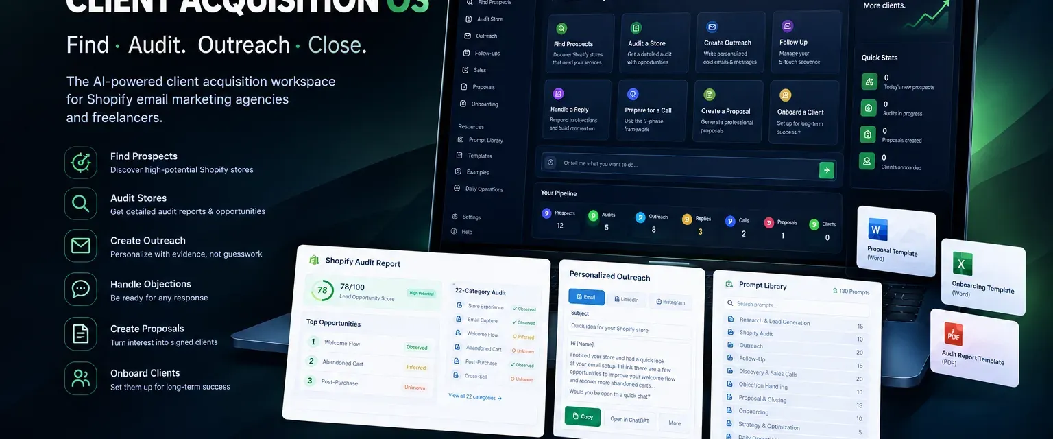 AI Shopify Client Acquisition OS v1.2 — AI-Powered Client Acquisition System