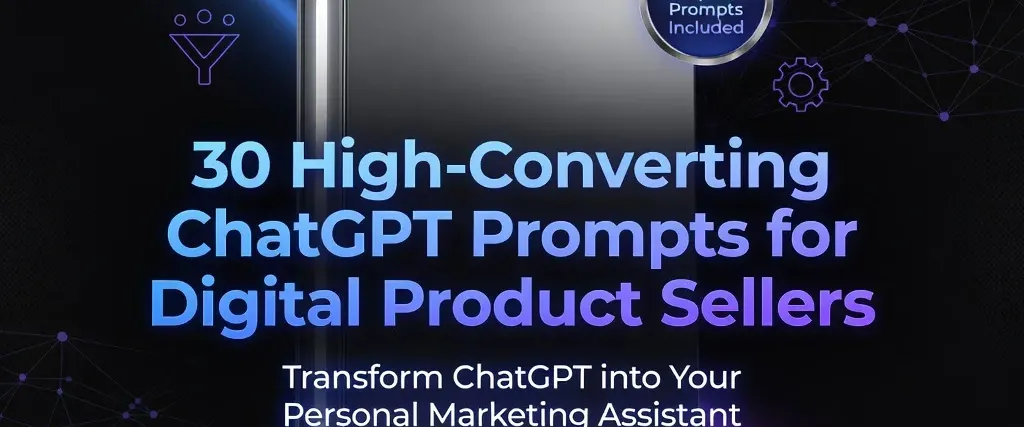 30 High-Converting ChatGPT Prompts for Digital Product Sellers