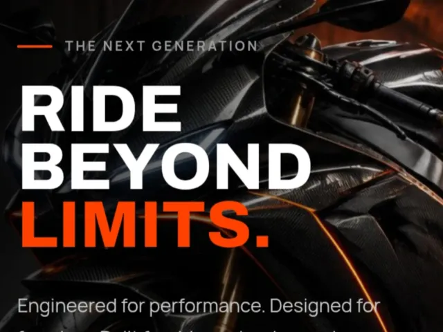 MOTOX — Premium Motorcycle Sales Landing Page