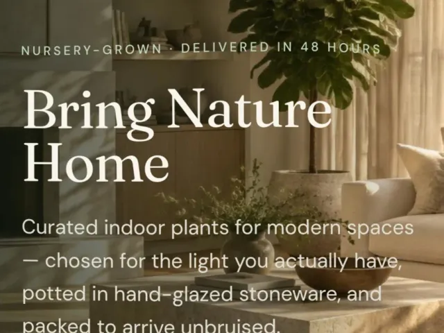 Verdant — Premium Indoor Plants React Template