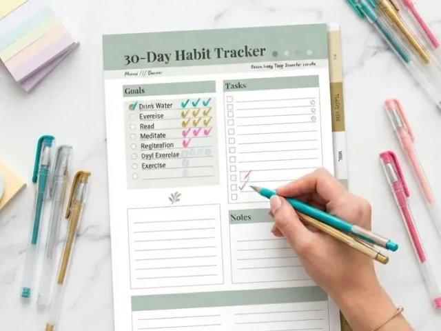 Day Habit Transformation Planner: Build Your Dream Routine