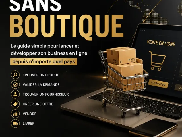 Vendre Sans Boutique — Le Guide Complet pour Lancer son Business en Ligne