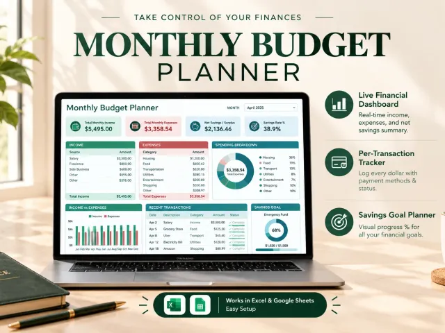 Ultimate Monthly Budget Planner