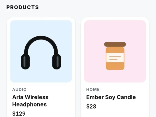Telegram Mini App Storefront Template