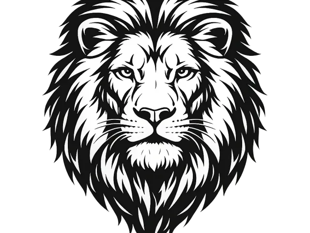 High-quality photo of a lion