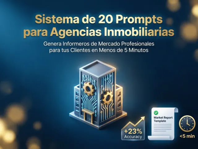 Sistema de 20 Prompts para Agencias Inmobiliarias