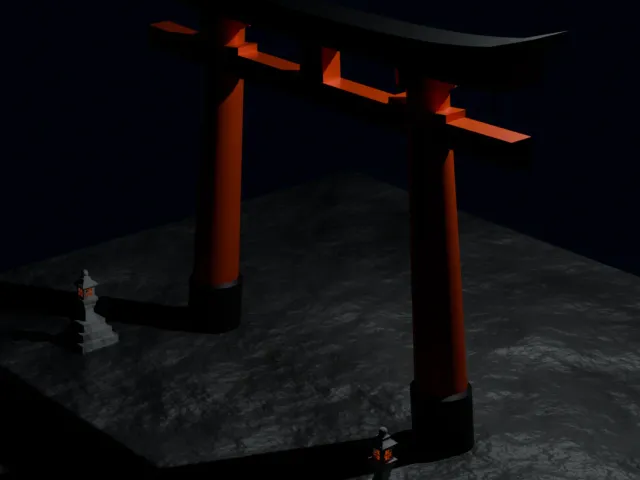 Japanese Torii Gate