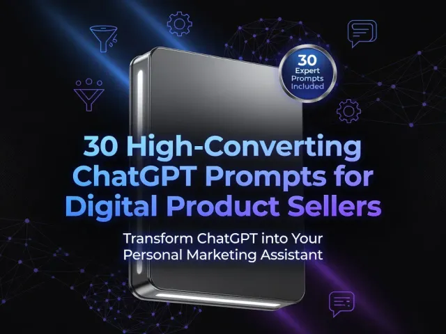 30 High-Converting ChatGPT Prompts for Digital Product Sellers